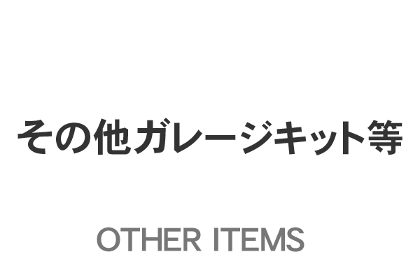 その他ガレージキット等