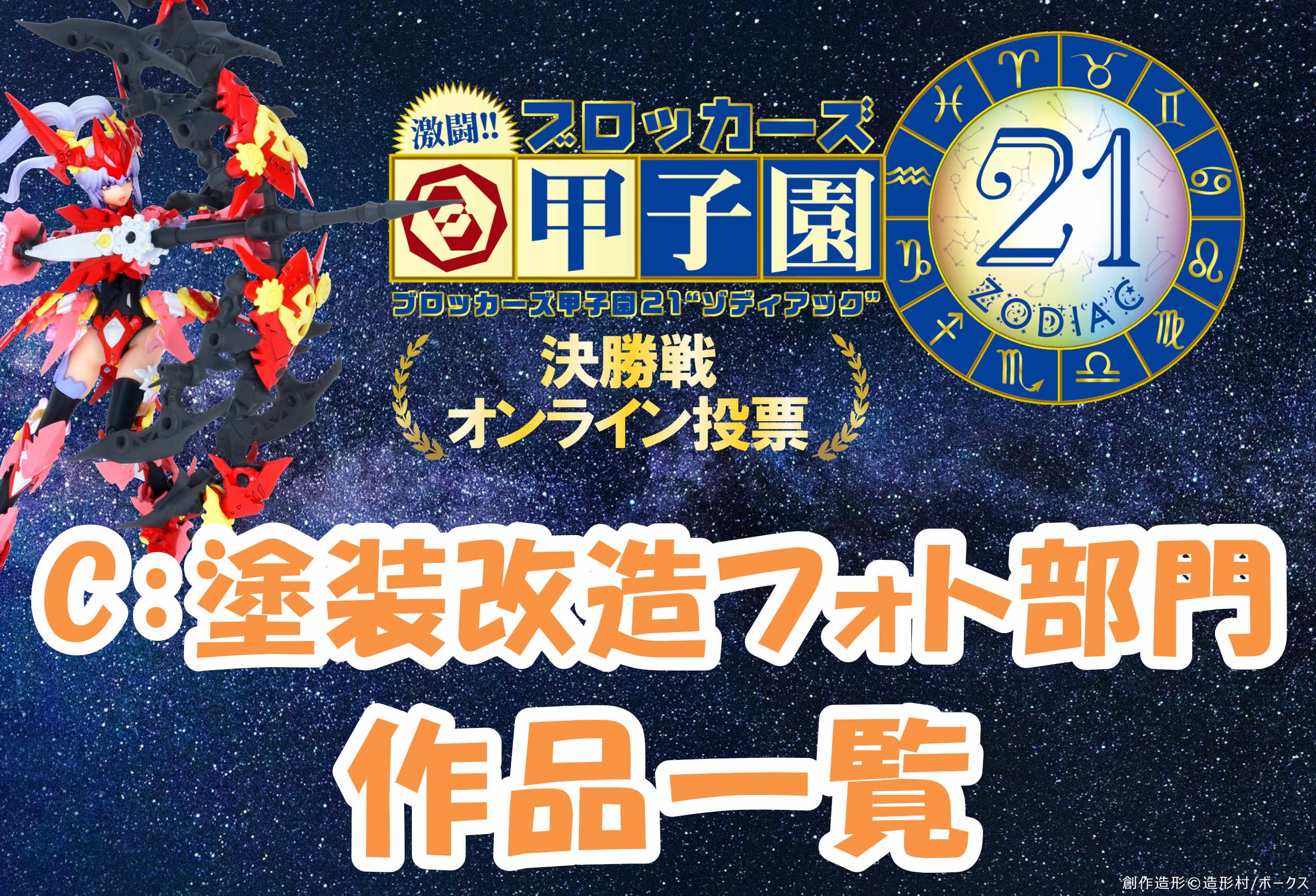 ブロッカーズ甲子園21決勝戦：C塗装改造フォト部門作品一覧！